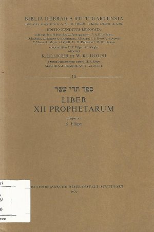 antiquarisches Buch – K Elliger – Liber XII Prophetarum.