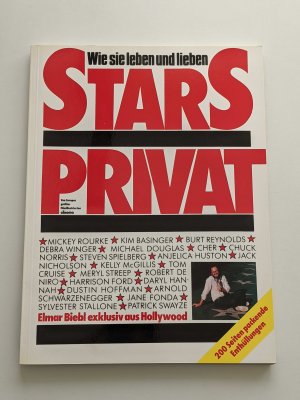 Stars Privat - Wie sie leben und lieben : Ein Cinema Filmbuch | Buch < Zustand WIE NEU >