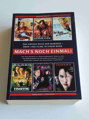 gebrauchtes Buch – Manfred Hobsch – Mach`s noch einmal! : Das grosse Buch der Remakes - über 1300 Filme in einem Band: von "Anna Karenina" bis "William Shakespeare`s Romeo & Julia", von "Body Snatchers" bis "Die Schöne und das Biest" und von "Bram Stoker`s Dracula" bis "Mary Shelley`s Frankenstein"