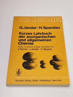 gebrauchtes Buch – Jander, G., B – Kurzes Lehrbuch der anorganischen und allgemeinen Chemie