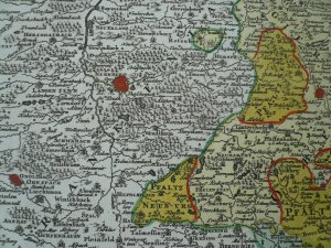 antiquarisches Buch – Homann J.B. – Bavariae, map, Homann, anno 1728, coloured