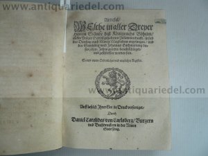 antiquarisches Buch – Sonstige – Böhmen-Sammelband/Geschichte, anno 1617-1619-SEHR SELTEN