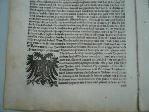 antiquarisches Buch – Münster Sebastian – Böhmen, Geschichte, S.Muenster, Cosmographia, 8 Seiten Bohemica, anno 1570. beschreibt u.a.: Genealogie der böhmischen Könige, Christianisierung, Wenzel, Johannes von Luxemburg, Universitätsgründung von Prag usw.. Auch eine Beschreibung von Breslau/Schlesien. Blattmaß jeweils 30 x 20 cm., etwas gebräunt.