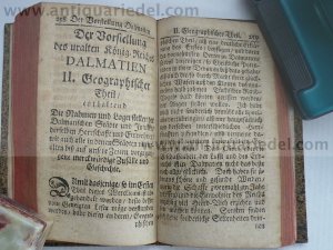 antiquarisches Buch – Freschot Casimir, 1640-1720 – Des Königreichs Dalmatien...., Freschot C., anno 1688, dt. Ausga