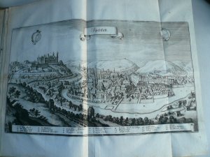 antiquarisches Buch – Merian Matthaeus – Topographia Franconiae, Merian M., 1648, aus Kloster Engelgarten/Würzburg