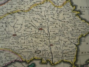 antiquarisches Buch – Frederik de Wit 1610 - 1698 – Balkan/Romania/anno 1680, map by F.de Wit
