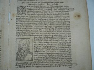 antiquarisches Buch – Münster Sebastian – Pfalz, Pfalzgrafen, Rheinpfalz, anno 1590, 6 Seiten aus d. Cosmographia des Sebastian Münster        -behandelt u.a. Rheinpfalz, Heidelberg, Genealogie, Rittertum, Adel, Kriege, usw.. Blattmaß jeweils 35 x 21 cm..