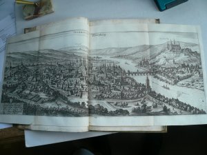 antiquarisches Buch – Merian Matthaeus – Topographia Franconiae, Merian M., 1648, aus Kloster Engelgarten/Würzburg