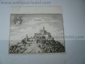 Braunfels, anno 1650, Merian Topographia Hassiae