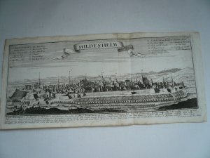 Hildesheim, anno 1720, Kupferstich, Bodenehr Gabriel