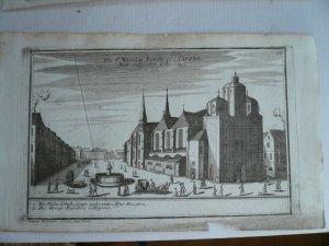 Leipzig-Nicolai-Kirche, anno 1720, Kupferstich, Bodenehr