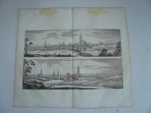 antiquarisches Buch – Merian Matthäus – Senlis+Limoges, anno 1650, Merian Matthäus