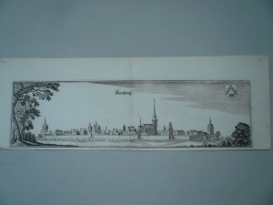 Kirchberg/Hunsrück, anno 1650, Merian Matthaeus, Kupferstich