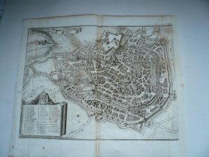 Erfurt, anno 1640, Merian Matthaeus, Kupferstich