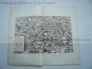 Bolzano/Bozen, anno 1679, Kupferstich, Merian Matthäus