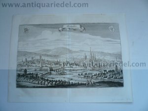 Gelnhausen, anno 1646, Merian Matthäus, Topograph Hassiae, Blatt