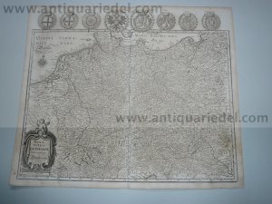 Generalmap of Germany, Merian anno 1646