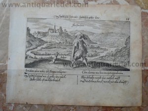 Fürstenstein, anno 1630, Meisner-Kieser, Kupferstich