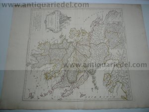 Graeciae Antiquae, map, d`Anville,anno 1794, Laurie&Whittle