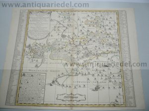 Langensaltza, map, Schenk P., anno 1758