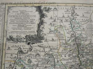 Saxony, map, anno 1758, P. Schenk