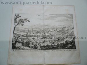 Budepest, anno 1646, Merian Matthäus