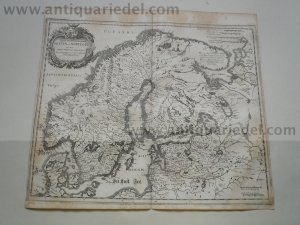 Scandinavia, anno 1646, Merian Matthäus