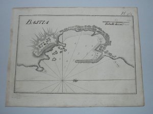 Bastia,Corsica,anno 1795, Roux J.