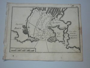 Bouc, near Martiques,anno 1795, Roux J., Naval map