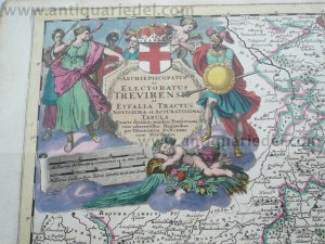 Trevirensis/Eyfella,anno 1690, map, T. Danckerts