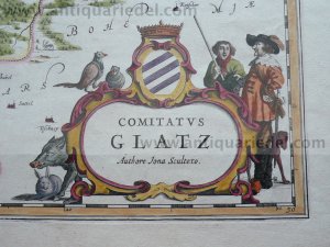 Glatz comitatus, anno 1640, Blaeu W.