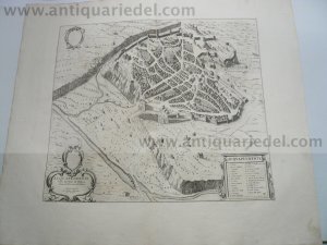 Acquapendente,anno 1700, Blaeu-Mortier Pierre