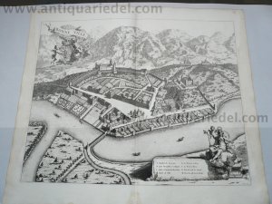 Bonneville, anno 1682, Blaeu Townbook