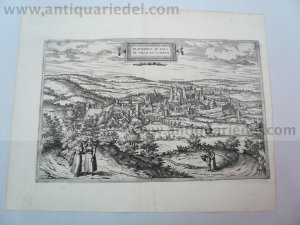 Blanmont, anno 1575, Braun/Hogenberg