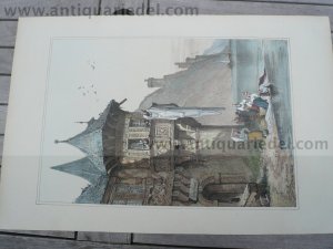 Braubach/Rhein, anno 1830, Prout S., lithograph