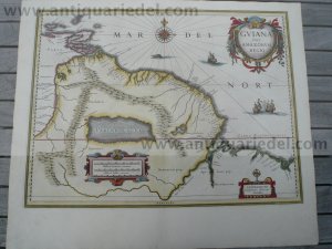 Guiana/Amazonvm, Blaeu W., anno 1635