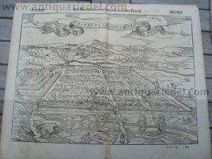 Cusco/Peru, anno 1592, S.Münster, woodcut