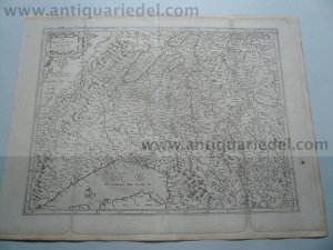 Das Wiflispurgergov, anno 1640, map, Janssonius J.