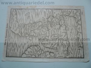 England,Scotland,Ireland,anno 1580, Münster Sebastian, woodcut