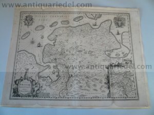 Ostfriesland, Karte, anno 1630, Janssonius J.