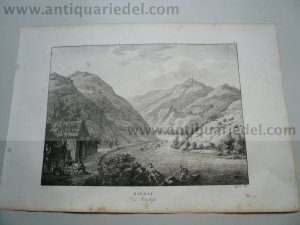 Bannat-der Jardop, anno 1825, Lithograph, Kunike A.