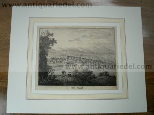 Genf, anno 1830, Lithographie