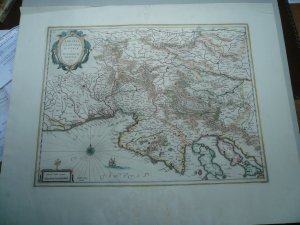 Karstia, Carniola, Histria et Windorum, map, Blaeu J., 1662