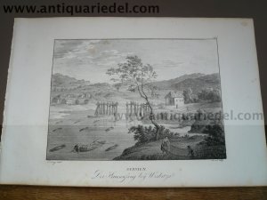 Der Hausenfang bey Wirbitza, anno 1825, Litho, Kunike