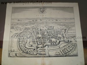 Stade, anno 1682, Janssonius-Städtebuch