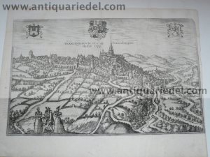 Frankenberg, Braun/Hogenberg, Civitates, part III, anno 1581, la