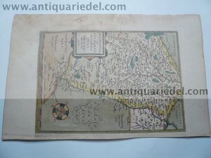 Fuldensis, map, Ortelius Abraham, anno 1603, full coloured, cont