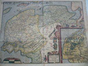 Frisia Occidentalis, Ortelius Abraham, anno 1603