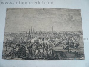 Cobenhavn/Kopenhagen, anno 1660, Schut P.H./Visscher