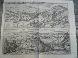 Lyon+Vienne, anno 1598, Braun Hogenberg, Civitates Orbis Terraru